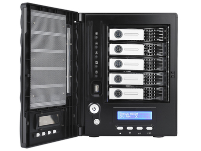 【【原裝正品】色卡司THECUS N5500 五盤位網(wǎng)絡(luò)存儲器 NAS】價格,廠家,圖片,網(wǎng)絡(luò)存儲,安徽兮克電子科技-工程部-