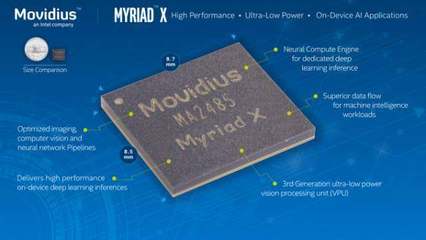 英特爾發(fā)布Movidius Myriad X VPU:提出神經(jīng)計(jì)算引擎